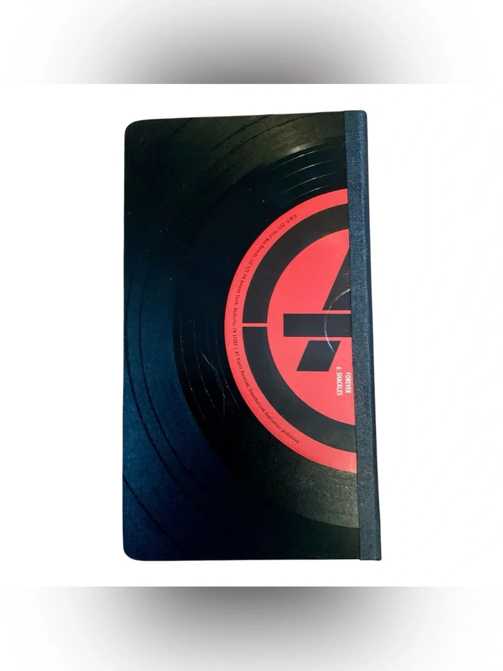 Third Man Records Black Vinyl Record Notebook